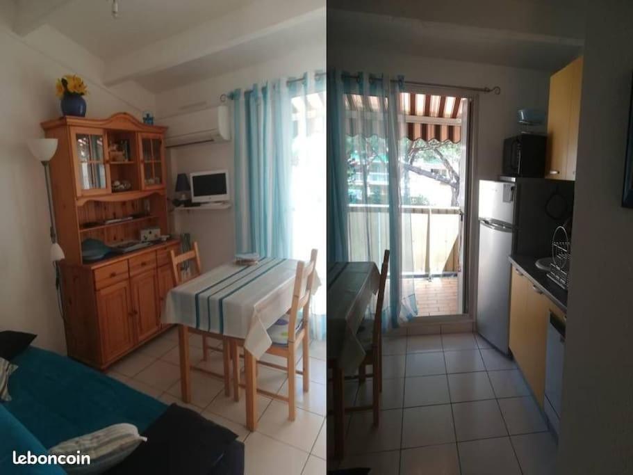 Cap D'Agde Studio Cabine 6 Pers. + Terrasse + Parking Prive + Clim Exteriör bild